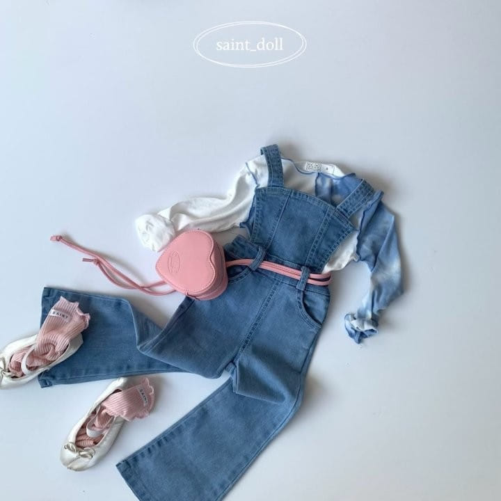 Saint Doll - Korean Children Fashion - #childofig - Mey Dungarees Pants