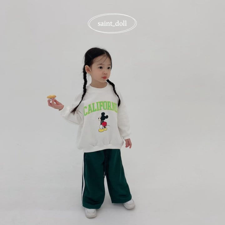 Saint Doll - Korean Children Fashion - #childrensboutique - Kally M Sweatshirt With Mom - 3