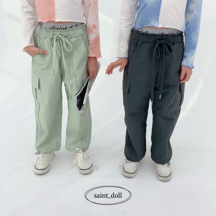 Saint Doll - Korean Children Fashion - #designkidswear - Casa Pocket Pants With Mom - 7