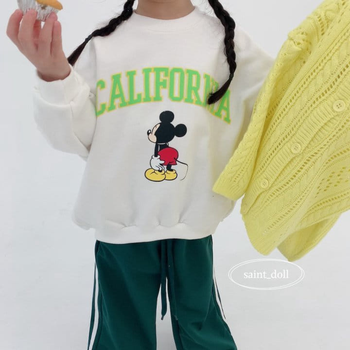 Saint Doll - Korean Children Fashion - #childrensboutique - Kally M Sweatshirt With Mom - 4