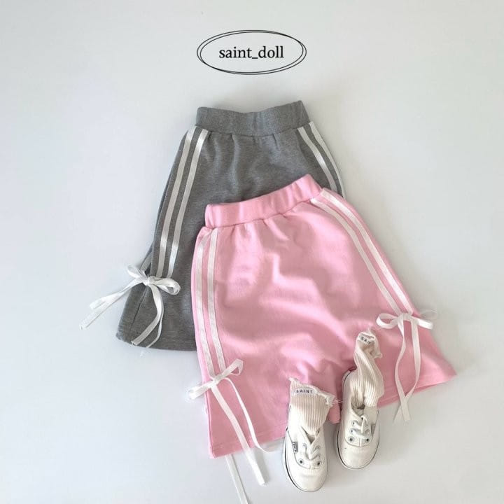 Saint Doll - Korean Children Fashion - #designkidswear - Tape Skirt