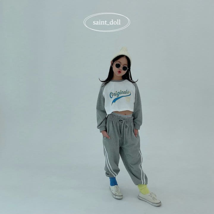 Saint Doll - Korean Children Fashion - #discoveringself - Diagonal Jogger Pants - 7