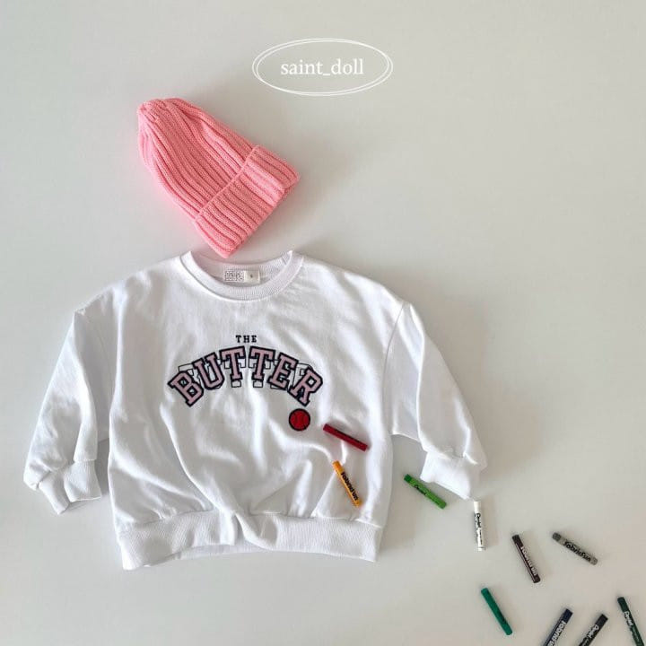 Saint Doll - Korean Children Fashion - #discoveringself - Butter Embreoidery Sweatshirt With Mom - 2