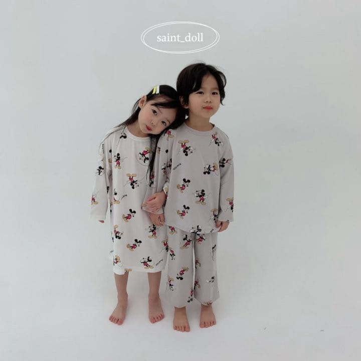 Saint Doll - Korean Children Fashion - #fashionkids - M Home Wear One-Piece With Mom - 10