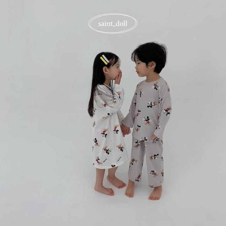 Saint Doll - Korean Children Fashion - #kidsshorts - M Home Wear One-Piece With Mom - 11