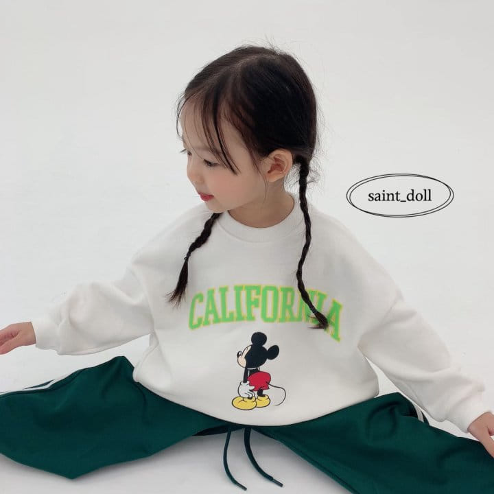 Saint Doll - Korean Children Fashion - #kidsshorts - Kally M Sweatshirt With Mom - 7