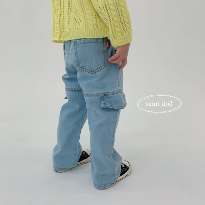 Saint Doll - Korean Children Fashion - #littlefashionista - Street Denim Pants