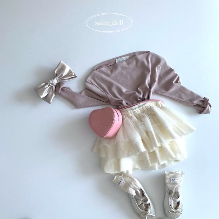 Saint Doll - Korean Children Fashion - #littlefashionista - Mu Ckang Ckang Skirt - 4