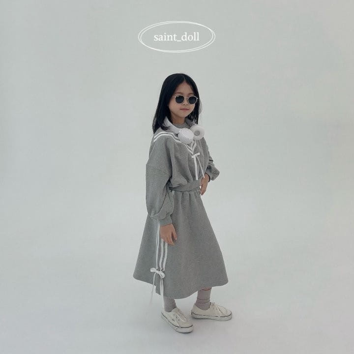 Saint Doll - Korean Children Fashion - #minifashionista - Ribbon Tape Sweatshirt - 11