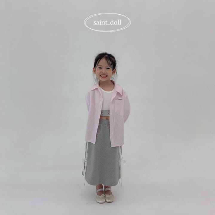 Saint Doll - Korean Children Fashion - #minifashionista - Tape Skirt - 10