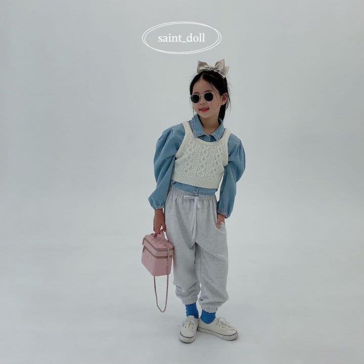 Saint Doll - Korean Children Fashion - #minifashionista - Ribbon Ribbon Pants With Mom - 9