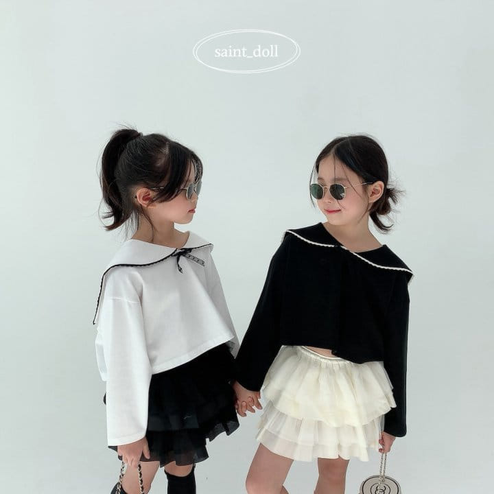 Saint Doll - Korean Children Fashion - #prettylittlegirls - Spangles Ribbon Tee