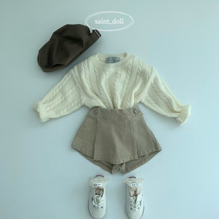 Saint Doll - Korean Children Fashion - #todddlerfashion - Round Knit - 2