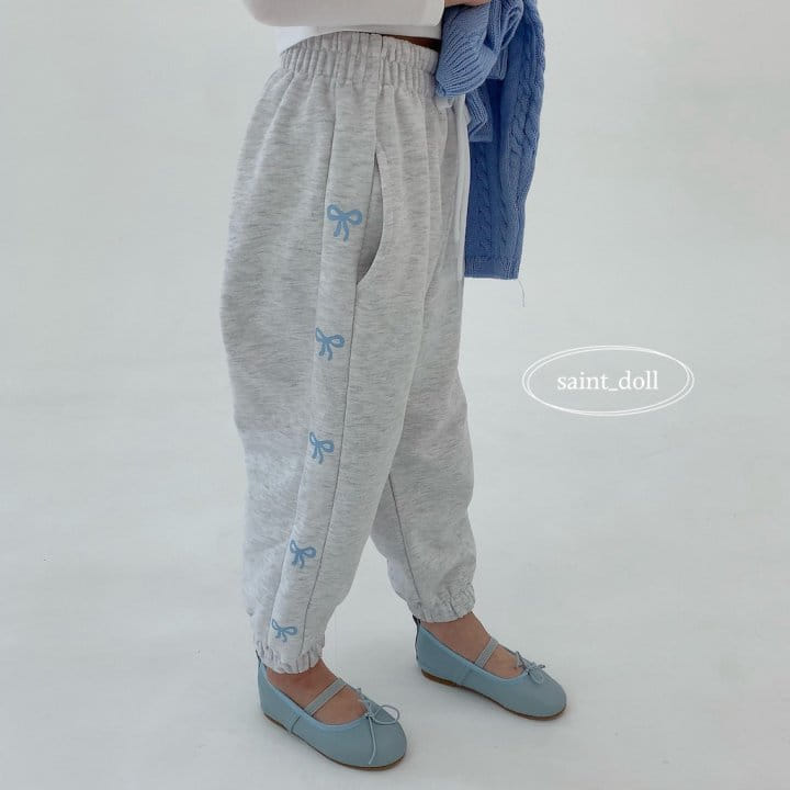 Saint Doll - Korean Children Fashion - #todddlerfashion - Ribbon Ribbon Pants With Mom - 11