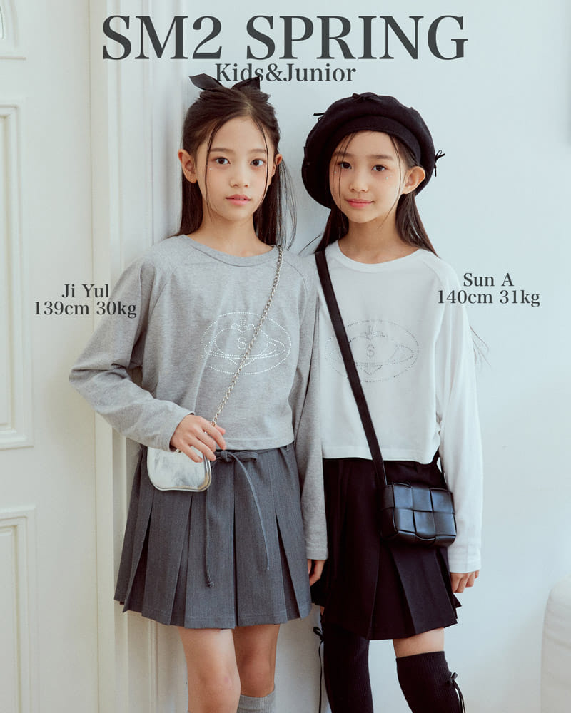 Sm2 - Korean Children Fashion - #Kfashion4kids - Teddy Bear Collar Tee - 11