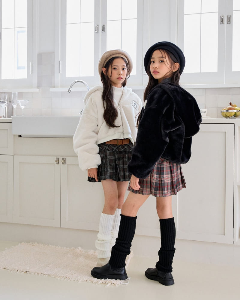 Sm2 - Korean Children Fashion - #Kfashion4kids - Mongle Fluffy Jacket - 5