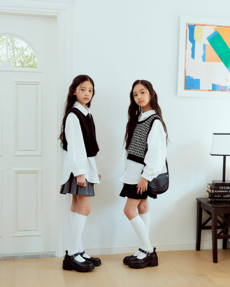 Sm2 - Korean Children Fashion - #childofig - Celebrity Knit Vest - 3