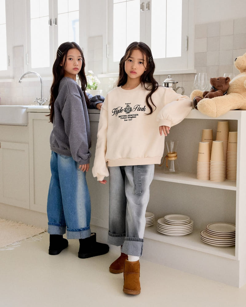 Sm2 - Korean Children Fashion - #childofig - Loyal Embroidery Sweatshirt - 6