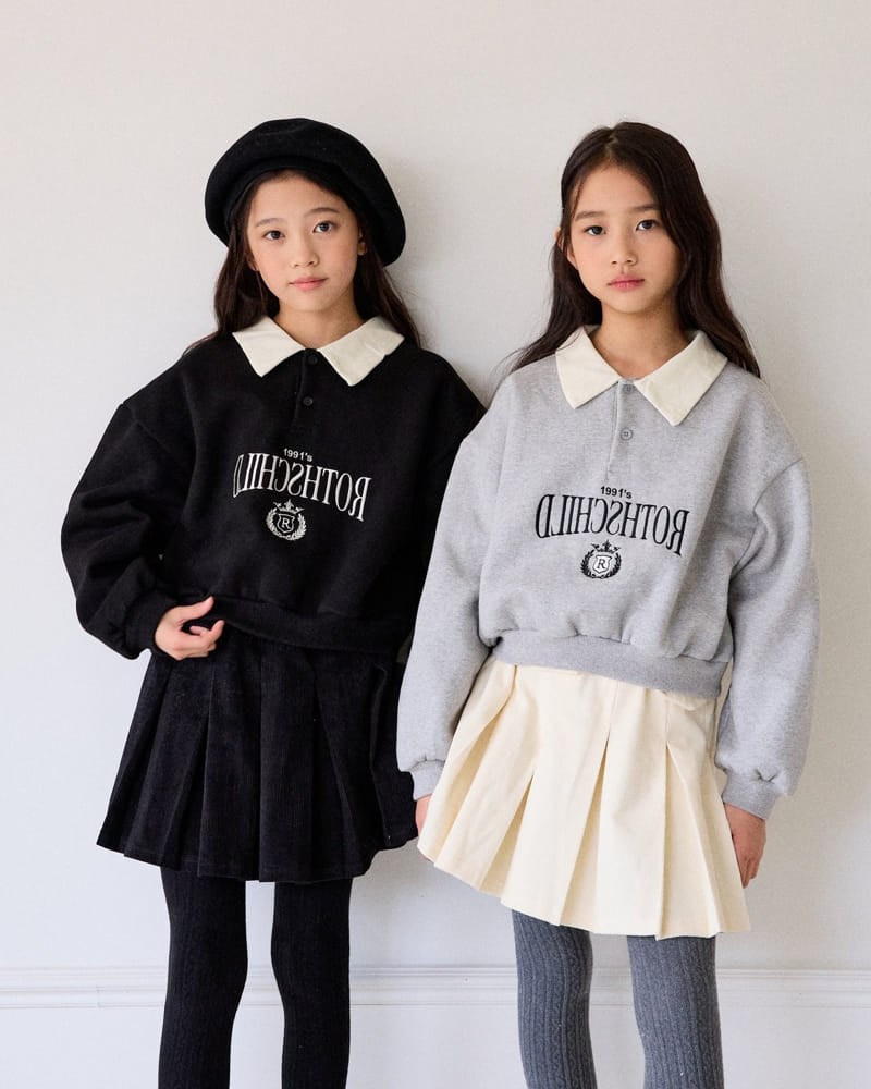 Sm2 - Korean Children Fashion - #childofig - School Collar Sweatshirt - 5