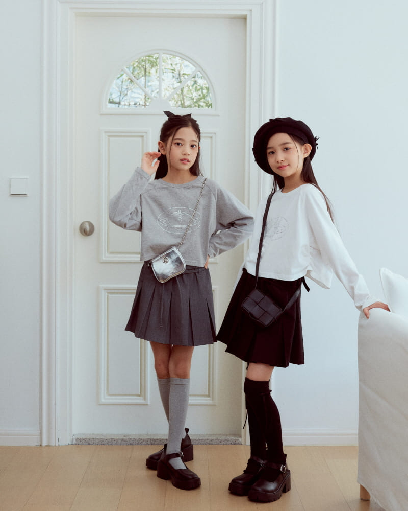 Sm2 - Korean Children Fashion - #childrensboutique - Classic Campus Skirt - 7