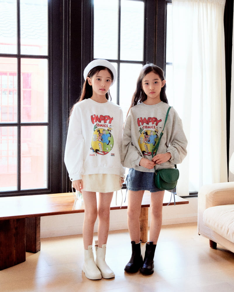 Sm2 - Korean Children Fashion - #childrensboutique - Cartoon Sweatshirt