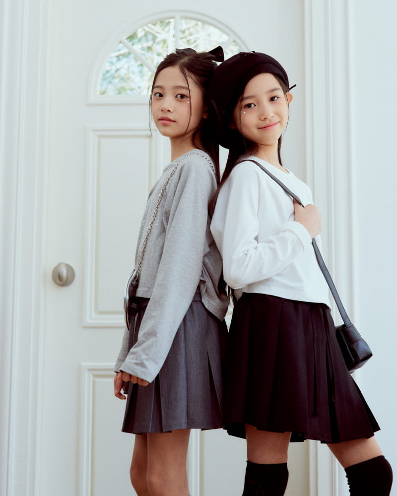 Sm2 - Korean Children Fashion - #designkidswear - Classic Campus Skirt - 8