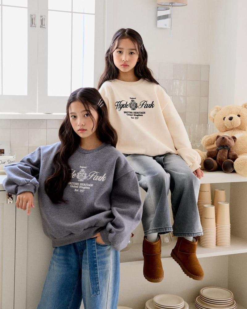 Sm2 - Korean Children Fashion - #designkidswear - Loyal Embroidery Sweatshirt - 8