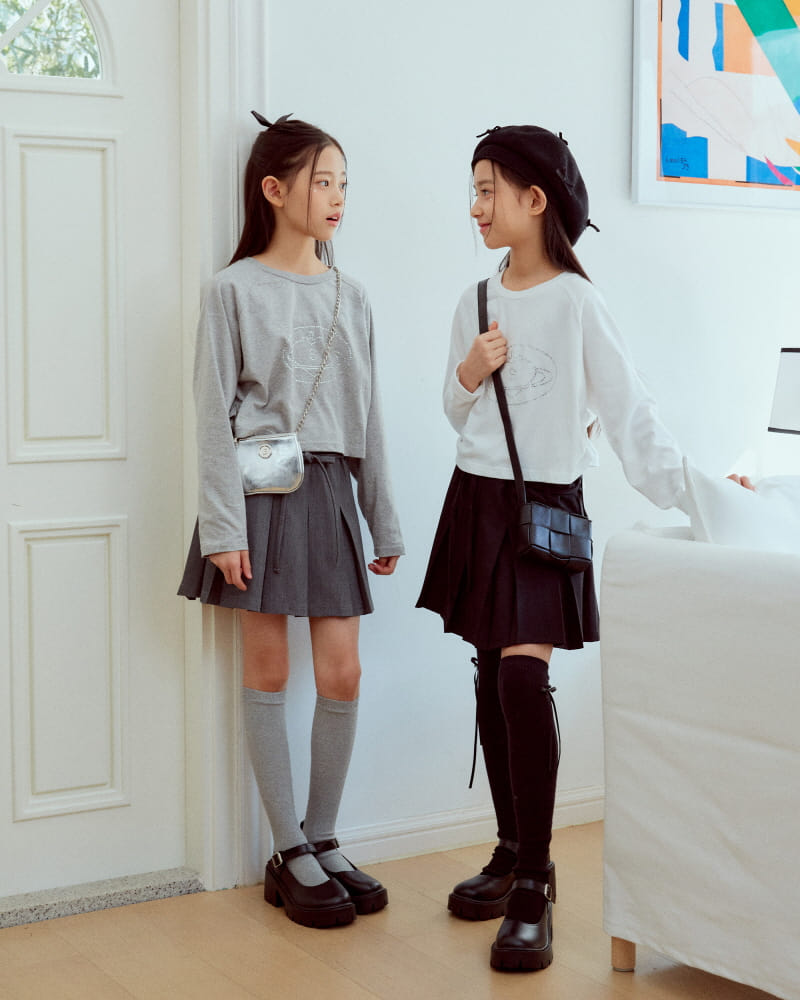 Sm2 - Korean Children Fashion - #discoveringself - Classic Campus Skirt - 9