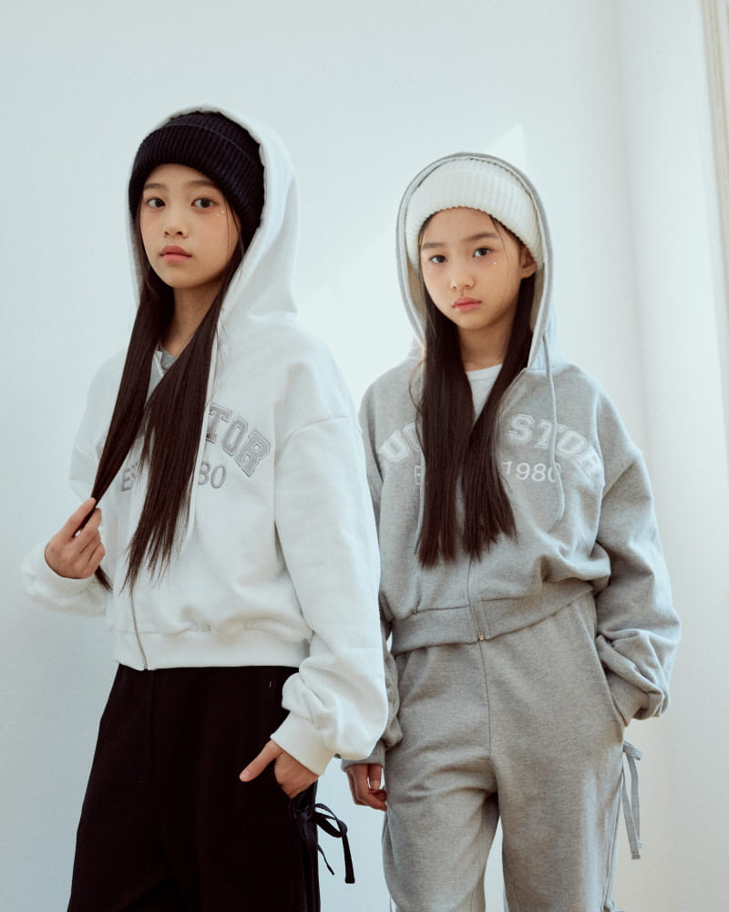 Sm2 - Korean Children Fashion - #discoveringself - School Hoody Zip Up - 3