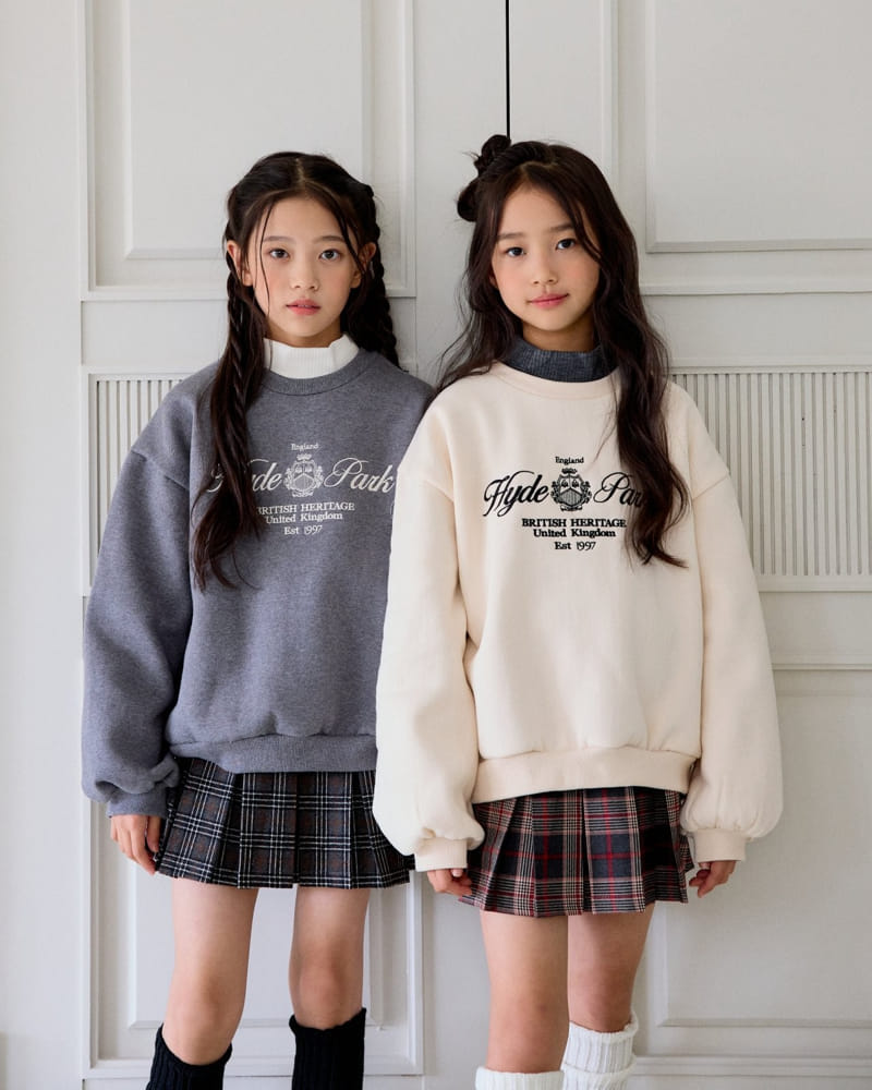 Sm2 - Korean Children Fashion - #discoveringself - Loyal Embroidery Sweatshirt - 9