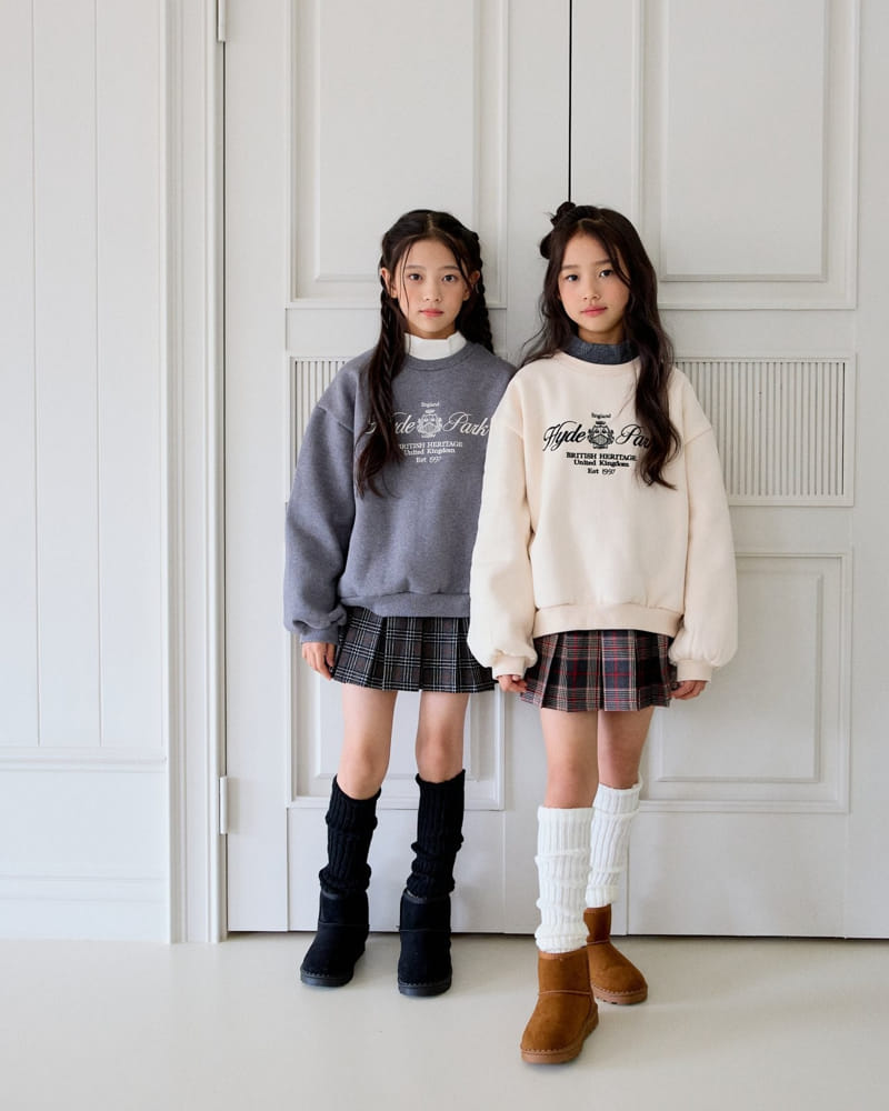 Sm2 - Korean Children Fashion - #fashionkids - Loyal Embroidery Sweatshirt - 10