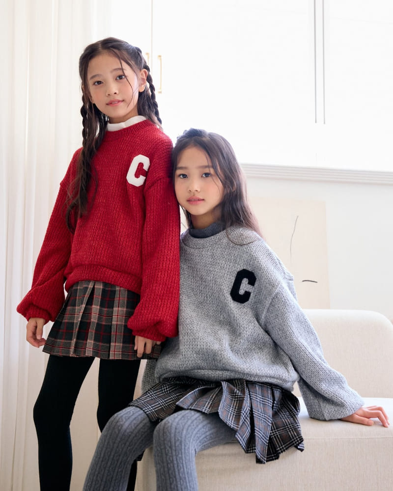 Sm2 - Korean Children Fashion - #fashionkids - Classic Kint Sweatshirt  - 2