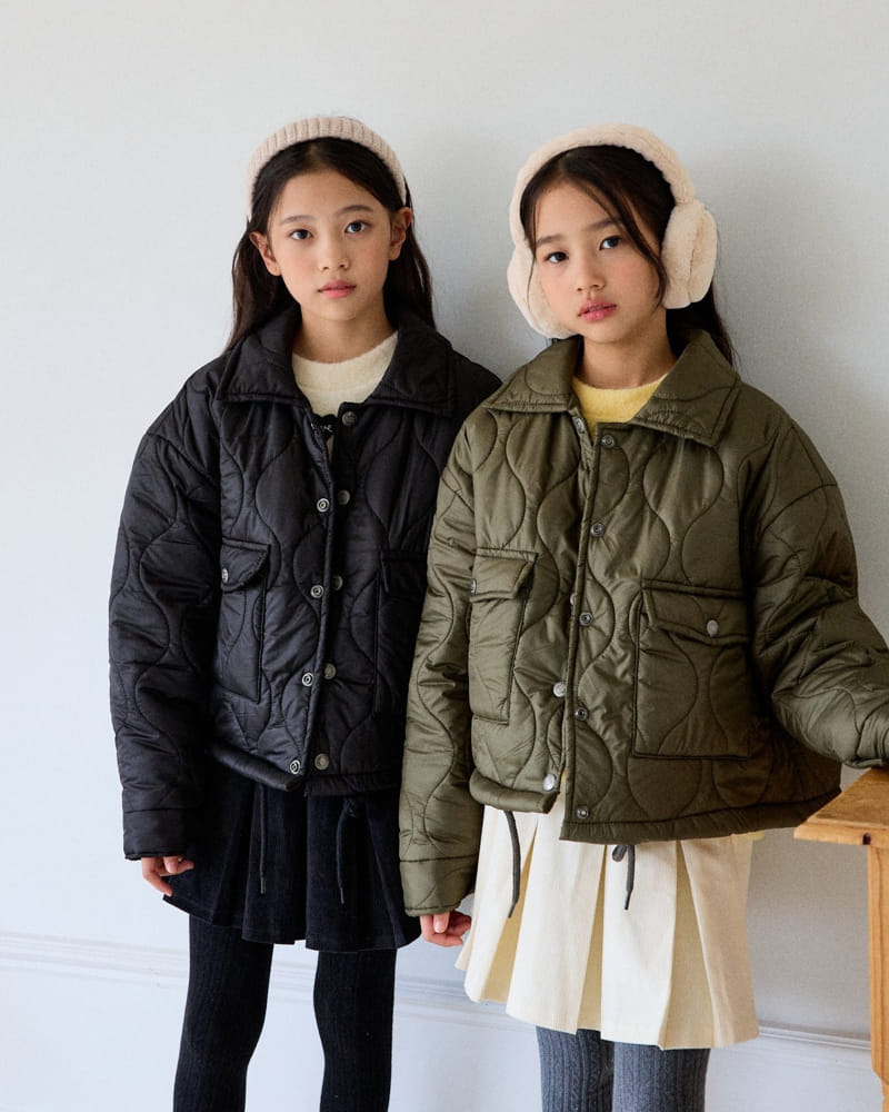 Sm2 - Korean Children Fashion - #fashionkids - Pot Quilting Jumper