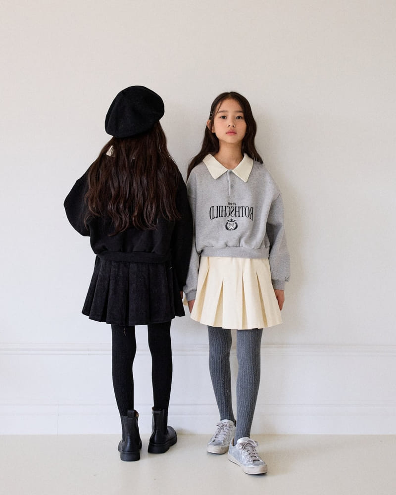 Sm2 - Korean Children Fashion - #fashionkids - School Collar Sweatshirt - 10