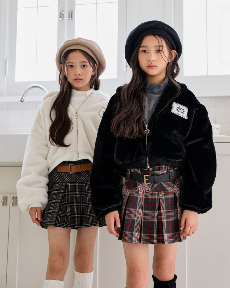 Sm2 - Korean Children Fashion - #kidsshorts - Mongle Fluffy Jacket - 2