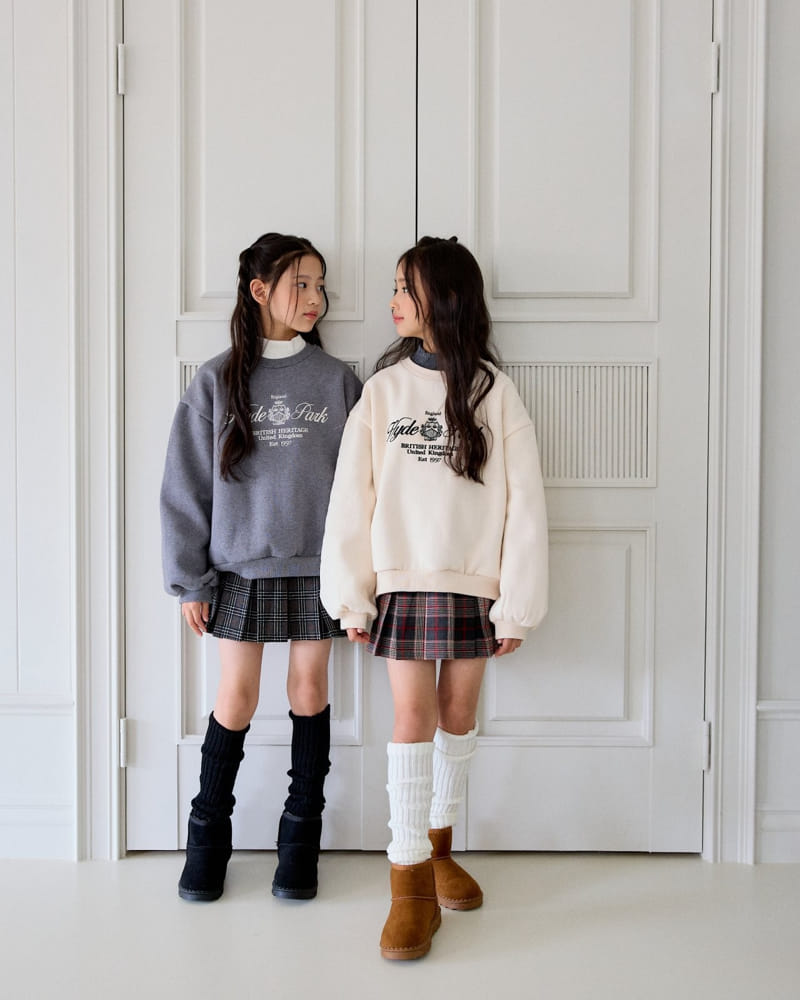 Sm2 - Korean Children Fashion - #kidsshorts - Loyal Embroidery Sweatshirt - 11