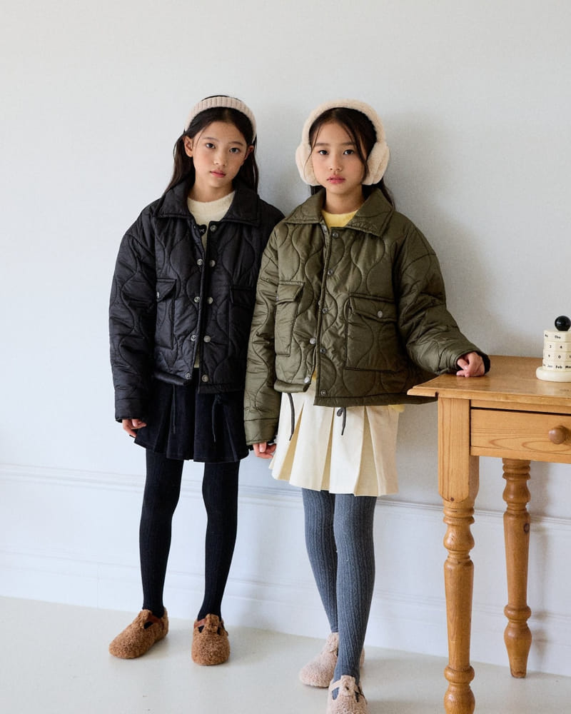 Sm2 - Korean Children Fashion - #kidsstore - Pot Quilting Jumper - 3