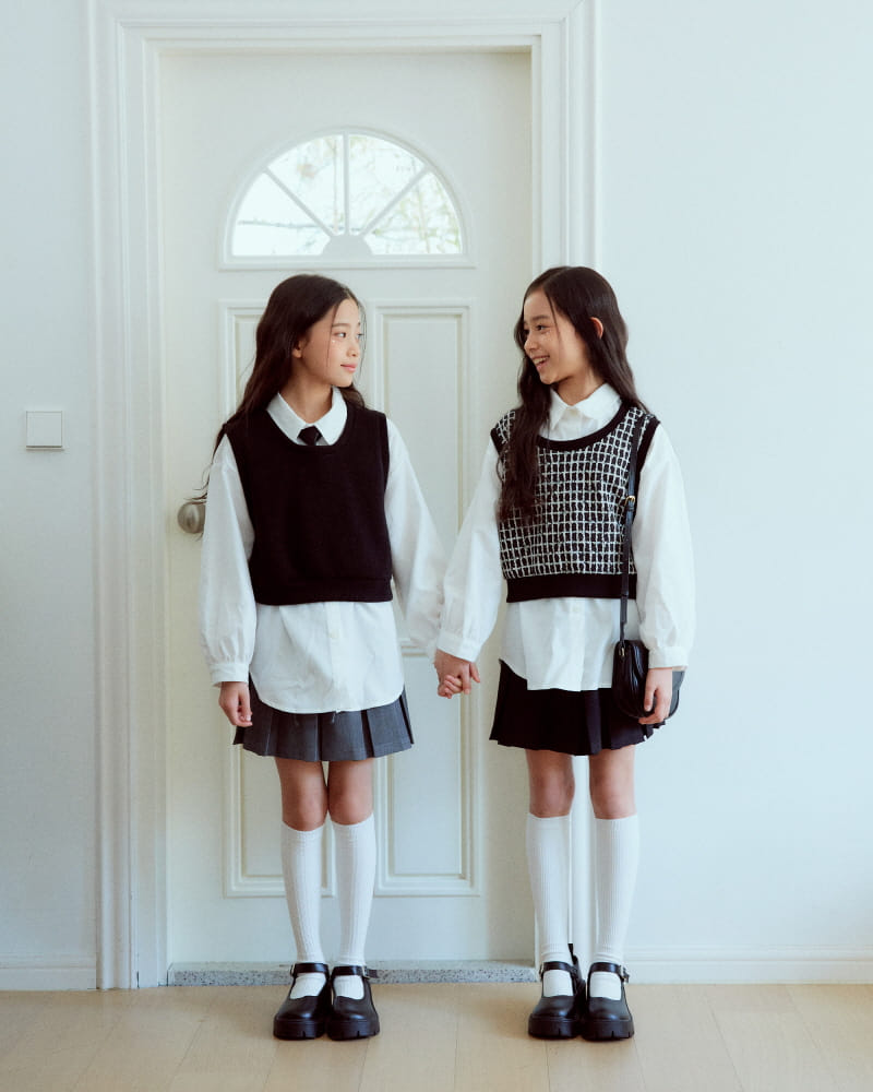 Sm2 - Korean Children Fashion - #kidzfashiontrend - Celebrity Knit Vest - 10