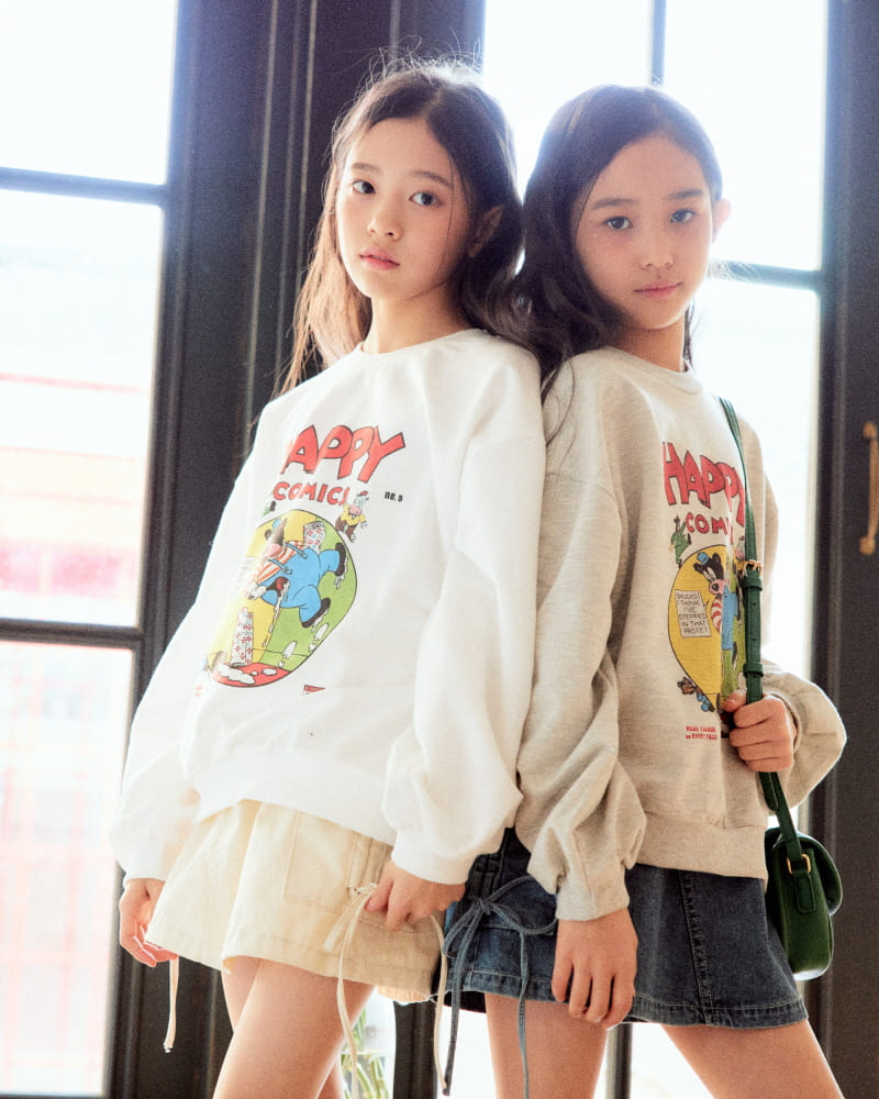 Sm2 - Korean Children Fashion - #littlefashionista - Cartoon Sweatshirt - 9