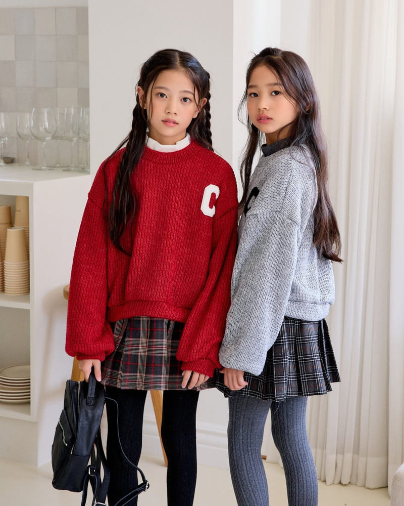 Sm2 - Korean Children Fashion - #littlefashionista - Classic Kint Sweatshirt  - 7