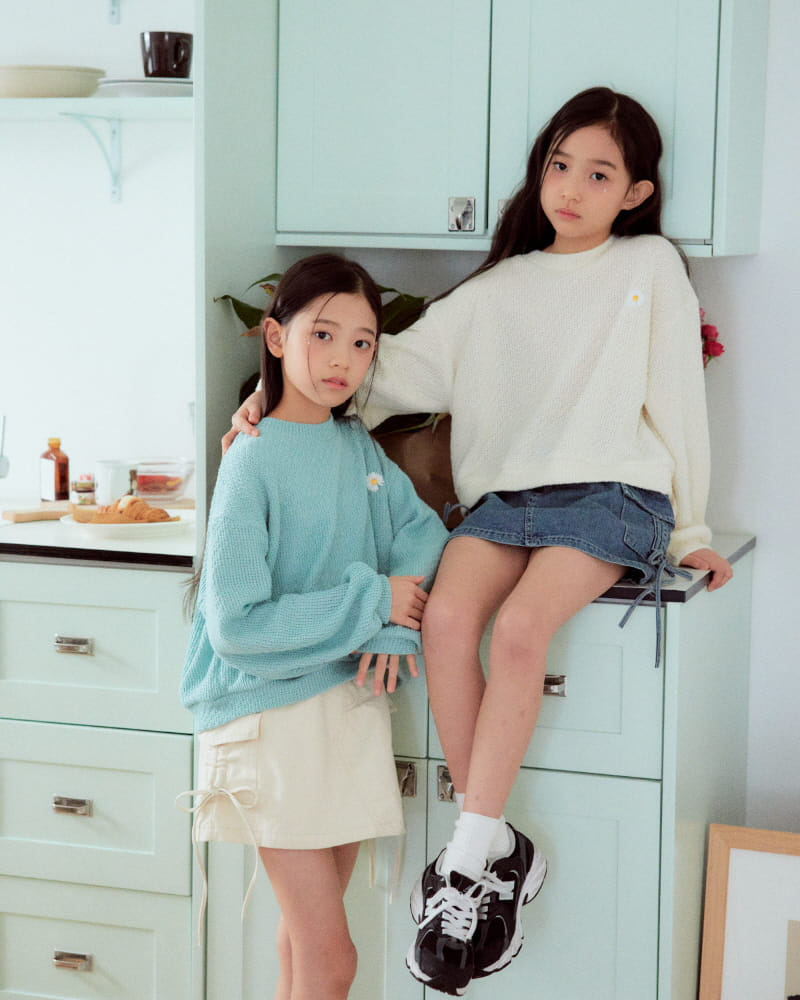 Sm2 - Korean Children Fashion - #magicofchildhood - Candy Knit Tee - 8