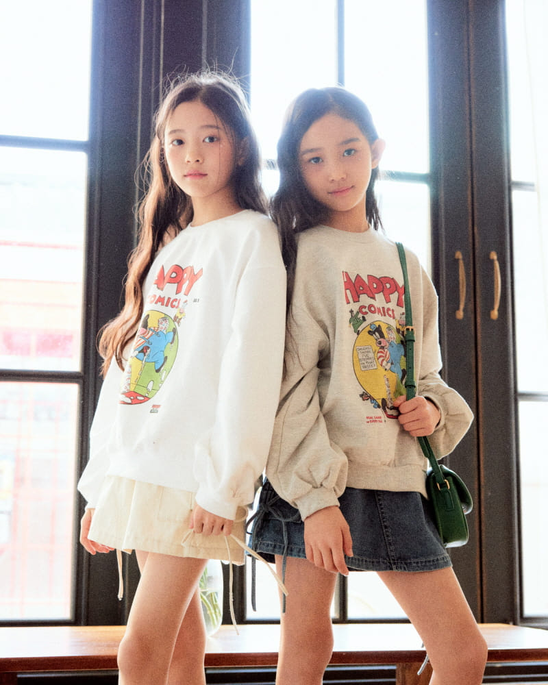 Sm2 - Korean Children Fashion - #magicofchildhood - Cartoon Sweatshirt - 10