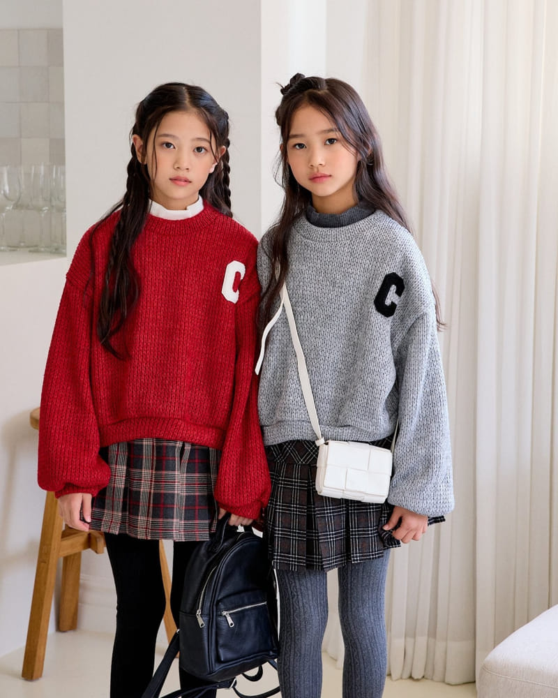 Sm2 - Korean Children Fashion - #minifashionista - Classic Kint Sweatshirt  - 9