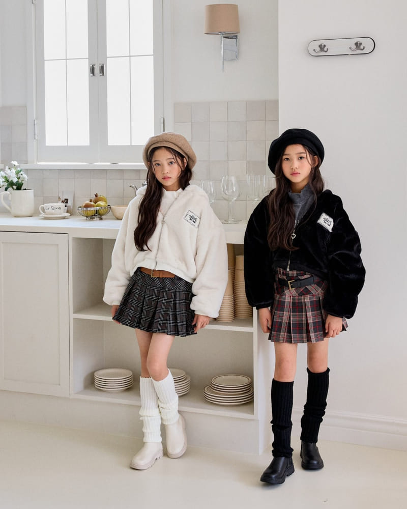 Sm2 - Korean Children Fashion - #prettylittlegirls - Mongle Fluffy Jacket - 9