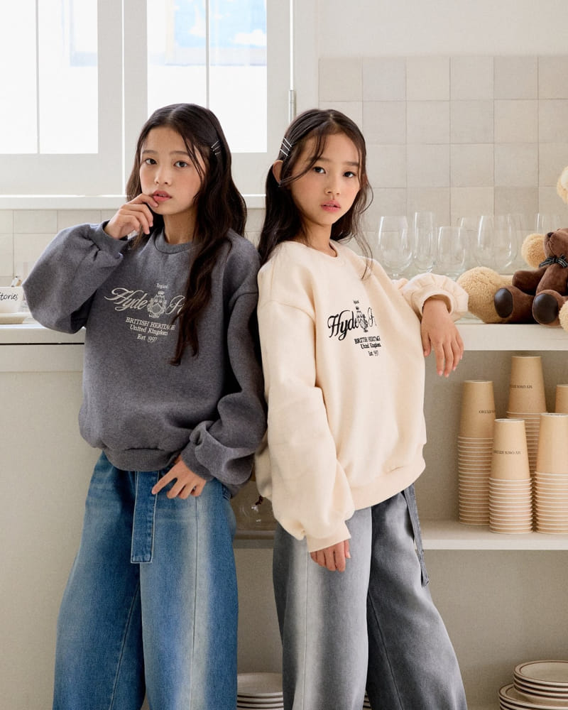 Sm2 - Korean Children Fashion - #prettylittlegirls - Loyal Embroidery Sweatshirt - 2