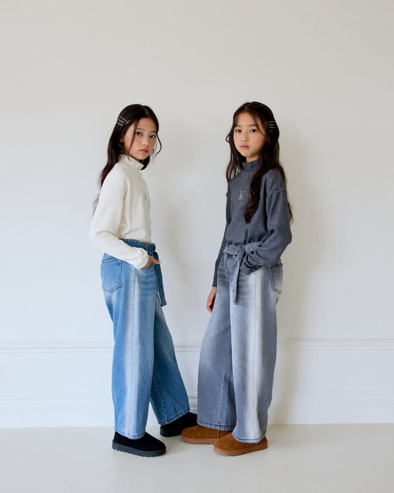 Sm2 - Korean Children Fashion - #prettylittlegirls - Vibe Half Turtleneck Tee