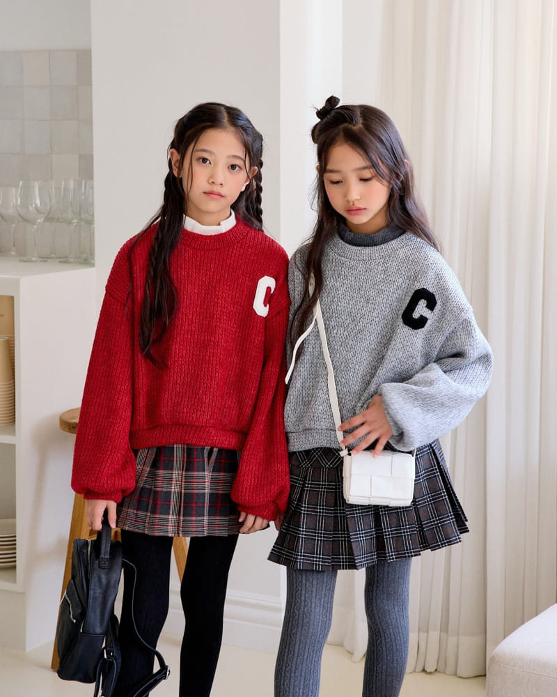 Sm2 - Korean Children Fashion - #prettylittlegirls - Classic Kint Sweatshirt  - 10