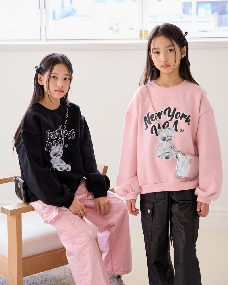 Sm2 - Korean Children Fashion - #stylishchildhood - New York  Bear Sweatshirt - 6