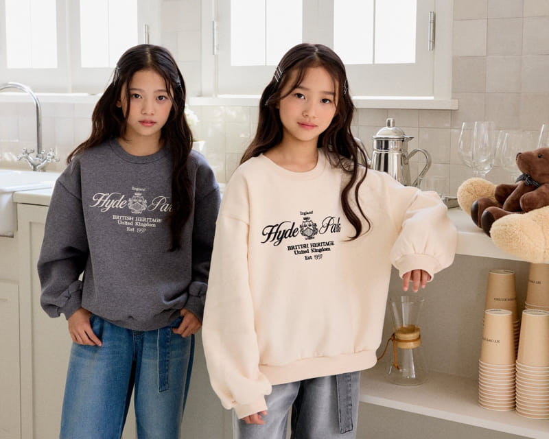 Sm2 - Korean Children Fashion - #stylishchildhood - Loyal Embroidery Sweatshirt - 5