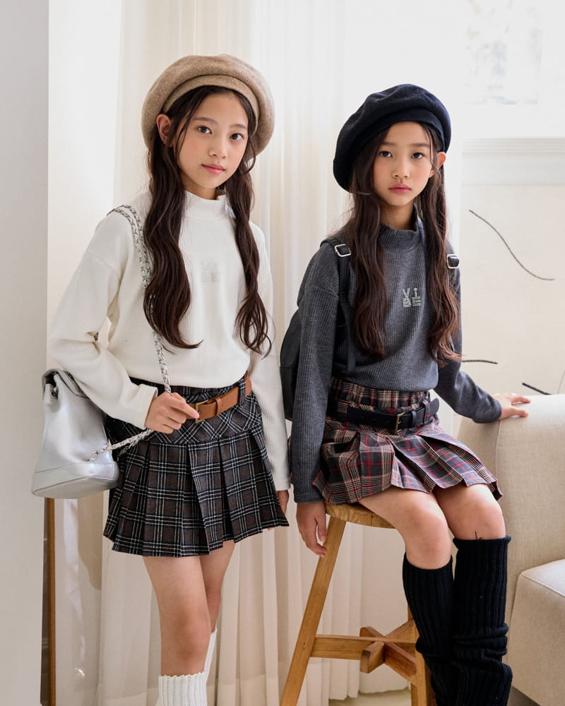 Sm2 - Korean Children Fashion - #todddlerfashion - Vibe Half Turtleneck Tee - 2